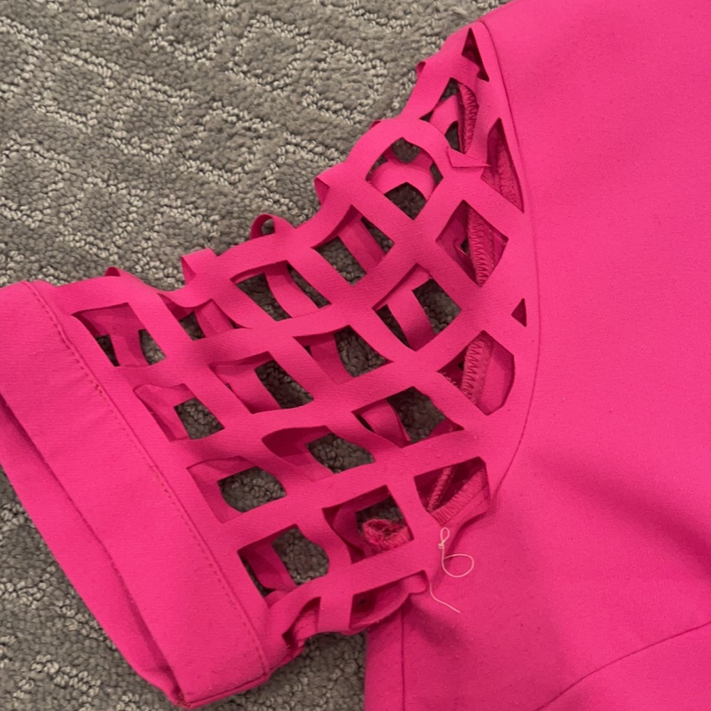 Pink Crop Top - Picture 2 of 4